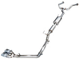 AWE 0FG Exhaust for 3rd Gen Toyota Tundra - Dual Chrome Silver Tips - Primary